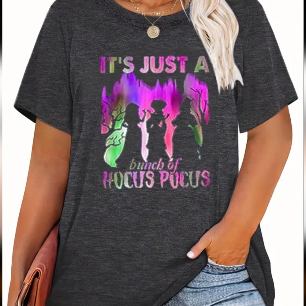 Hocus Pocus Women's Crew Tshirt Size 2XL